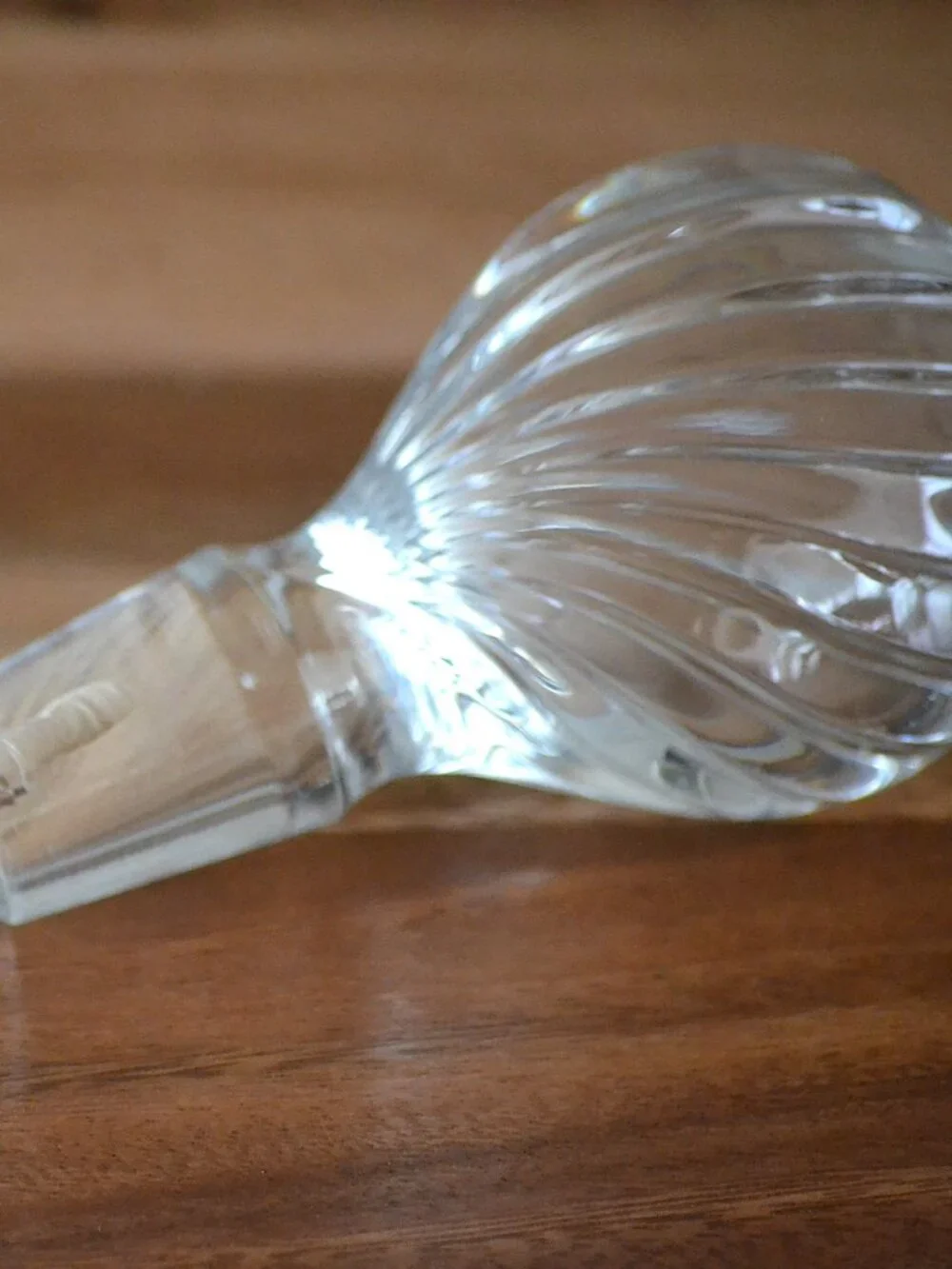 Gorham Carrington Decanter Clear Cut Crystal